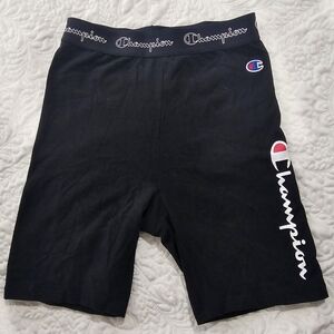 Champion Signature Logo Band Bike Shorts, never worn